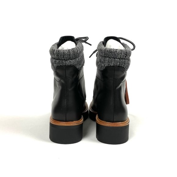 New Mia Regis Lace-Up Lug Sole Boot 7.5 & 8 - Picture 8 of 12